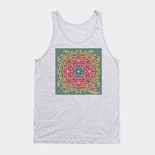 hair mandala design Tank Top